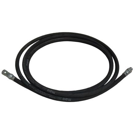 Tuyau blindé en caoutchouc haute pression RH650 longueur 6,5 m, ¼" m/f