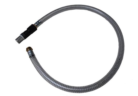 Tuyau d'aspiration 1,6 m complet avec  clapet de fond - R1"