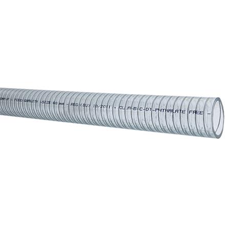 Tuyau d'aspiration PVC/PU DN25 avec spirale en acier [REMPLACÉ]