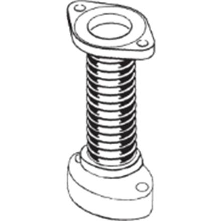 Tuyau ondulé de protection cathodique 2" x 180 mm