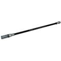 Tuyau rilsan haute pression PH-50-C, longueur 500 mm, R1/8" avec agrafe 4 mors
