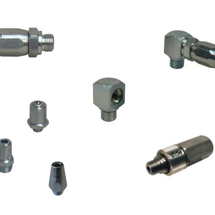 Valves de purge et de remplissage / racc. tournant