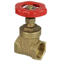 Vanne à manchon en laiton 1" femelle PN16 PTFE, longueur 48 mm
