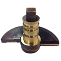 Verrou demi-lune VonRoll pour couvercle 2668-100-03