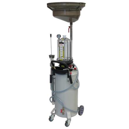 Vidangeur et récupérateur d'huile 75 l avec cylindre