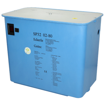 Aspiratore Eckerle SP32/2-80 E con valvola antisifone elettrico