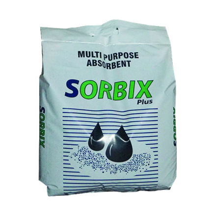 Assorbente per olio Sorbix Plus, granulato 0.5-1.0 mm sacco da 10 kg