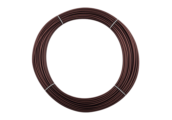 Asticelle YK12-EA marrone (PEEK), ø 1,2 mm, 240°C, rotolo da 100 m