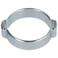 Attacco portagomma a resca, con filettatura interna 10 mm x 1/4", in acciaio zincato