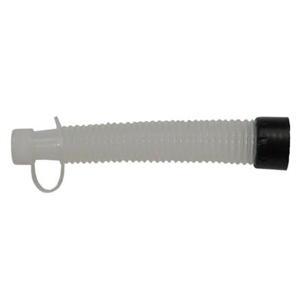Beccuccio flessibile svitabile per tipo J-PE 1000 / 2000 e imbuto tipo F-HDPE 200