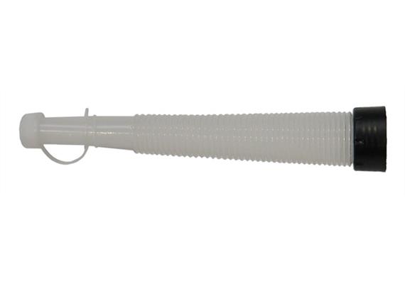 Beccuccio flessibile svitabile per tipo J-PE 5000 e imbuto tipo F-HDPE 240