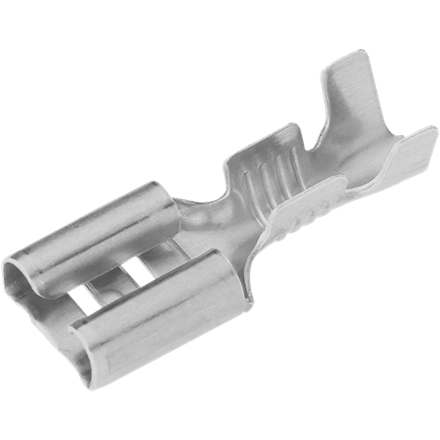 Capocorda a clip 6.3 x 0.8 mm, ottone stagnato Aquasant