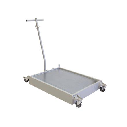 Carrello per la raccolta di oli usati