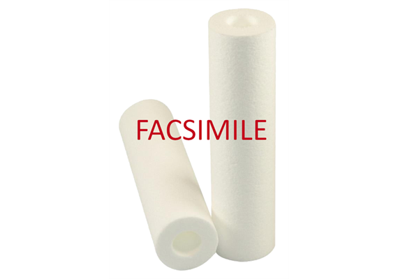 Cartuccia filtrante in PE da 50µm e 20" filtro Higflow