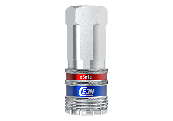CEJN eSafe Raccordo di sicurezza serie 315, 1/4" femmina
