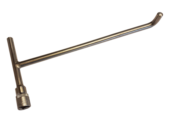 Chiave inox per chiusino Griteba cap®