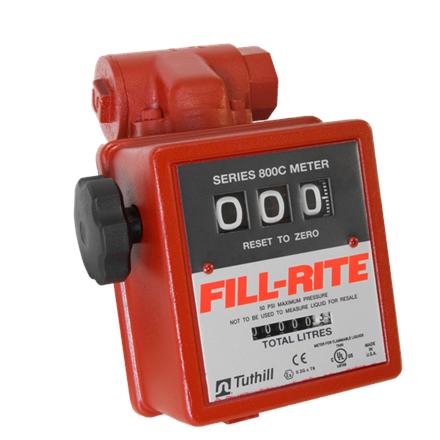 Contalitri 806CLX418 Fil-Rite, 1" femmina, per diesel, benzina, cherosene