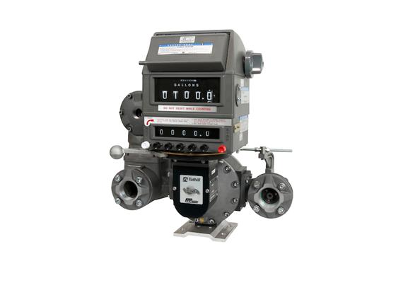 Contalitri a scorrimento con preselezione e stampante Tuthill