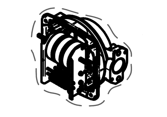 Contatore di ricambio per CUBE 56/ CUBE 70/ CUBE 90