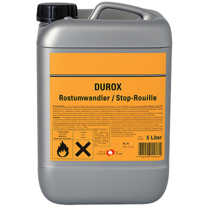 Convertitore di ruggine DUROX, tanica da 5 litri