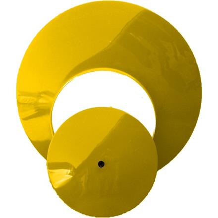 Coperchio bombato in PRFV per camera stagna Ø 970 mm con coperchio di servizio Ø 540 mm