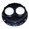 Coperchio filettato per serbatoio IBC con due filettature 2"