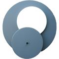 Coperchio piatto in PRFV per camera stagna Ø 750 mm con coperchio di servizio Ø 440 mm