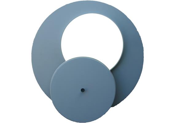 Coperchio piatto in PRFV per camera stagna Ø 970 mm con coperchio di servizio Ø 540 mm