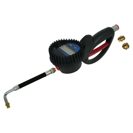 DIGIMET E35-AF pistola contalitri con raccordo flessibile e antigoccia