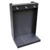 Dispenser a pressione per tre prodotti, senza rubinetti
