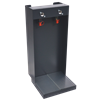 Dispenser doppio a caduta (standard RAL7016), senza rubinetti