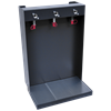 Dispenser triplo a caduta (standard RAL7016), senza rubinetti