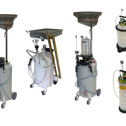 Dispositivi di raccolta ed estrazione oli usati