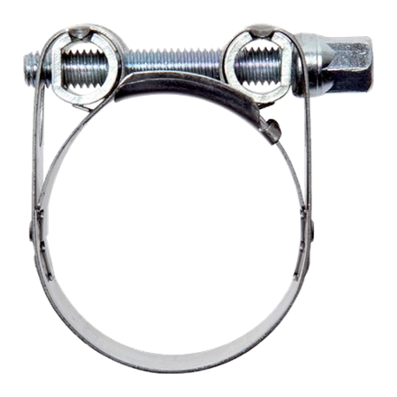 Fascia stringitubo da 20 mm con bullone, 47 - 51 mm, 1.4016 (W2)
