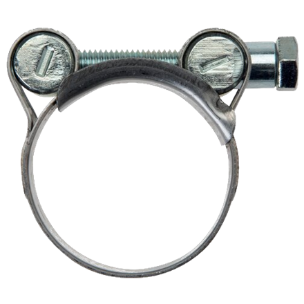 Fascia stringitubo da 22 mm con bullone, 48 a 51 mm, 1.4016 (W2)