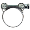 Fascia stringitubo da 22 mm con bullone, 48 a 51 mm, 1.4016 (W2)