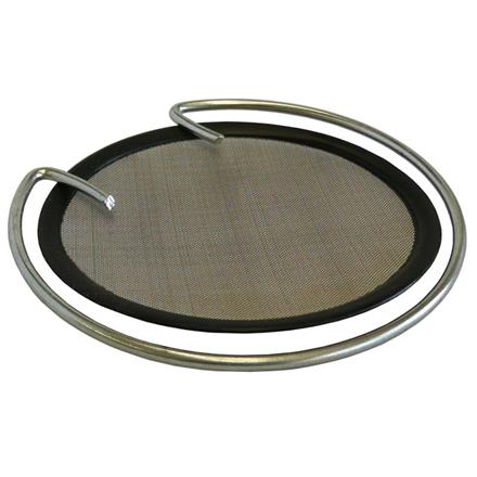 Filtro di ricambio per imbuto in banda stagnata - maglia da 0,25 mm e anello di fissaggio