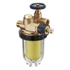 Filtro per gasolio Oilpur 3/8" f/m SIKU 50-75 µm per sistemi a linea singola con ritorno