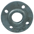 Flangia filettata EN 1092-1 DN25 PN40, Typ 13, DIN 2565/2566 zincato