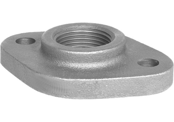 Flangia ovale 2" Inox DIN5435