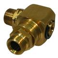 Giunto girevole per avvolgitubo DN12, raccordo ½" 60° maschio, max. 60 bar
