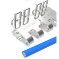 Giunzione a cerniera EasyClip EC187SS- 400 mm, 8 fasce, 4 asticelle, 10 rondelle ECP187NCS