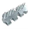 Giunzione a cerniera EasyCliP EC62G-1800/bulk, 50 fasce + rondelle, asticelle ECP62NC