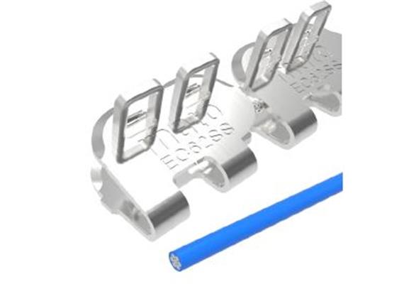 Giunzione a cerniera EasyClip EC62SS - 1050 mm, 8 fasce, 4 asticelle, 10 rondelle ECP62NCS