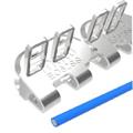 Giunzione a cerniera EasyClip EC62SS - 1500 mm, 8 fasce, 4 asticelle 10 rondelle ECP62NCS