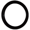 Guarnizione per coperchio arancione per Vapor Recovery Adaptor 4"