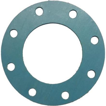 Guarnizione per flange DN80 TW1, ø 154 x 90 x 2 mm, 8 fori x 12 mm, gf 130 mm