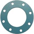 Guarnizione per flange DN80 TW1, ø 154 x 90 x 2 mm, 8 fori x 12 mm, gf 130 mm
