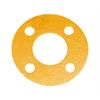 Guarnizione per flangia 140 x 65 x 3 mm a 4 fori