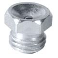 Ingrassatore a imbuto D1 M6 in acciaio zincato - esagonale 7 - UDV 200 pz.